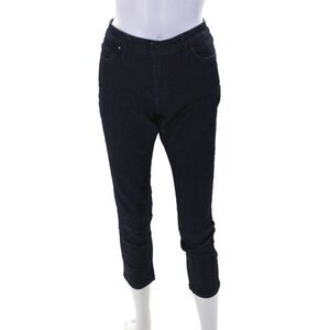 Broome Street Kate Spade Womens Dark Wash Cropped Jeans Blue Denim Size 28